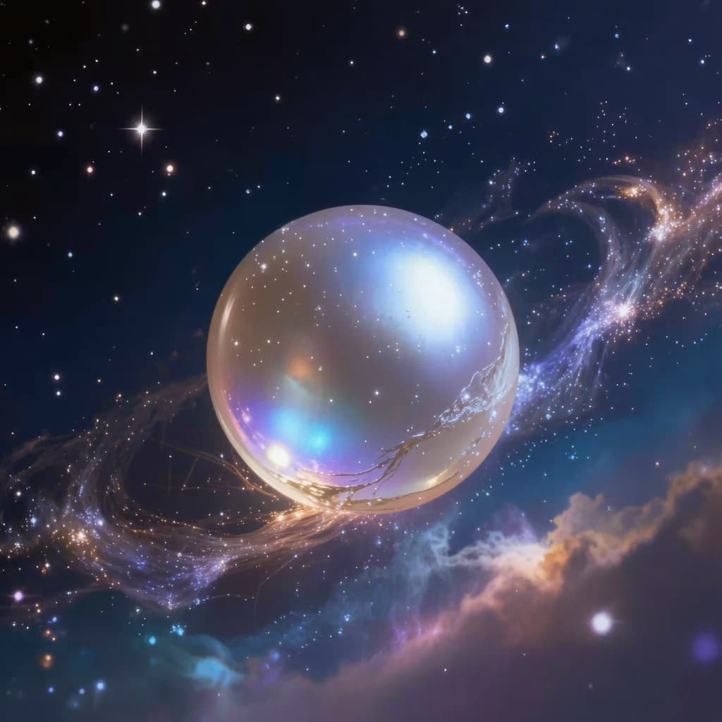 Album cover art for Qwen Audio 3.0 sample: Evening Wellness Meditation.